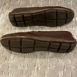 Prada Pebbled Grain Leather Drivers, all Metal Bit Prada | Shoes | Prada Pebbled Grain Leather Drivers All  main image 3